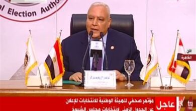 المستشار لاشين ابراهيم - رئيس الهيئة الوطنية للانتخابات