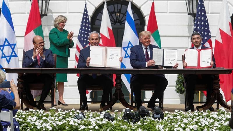 الإمارات والبحرين وقعتا في عهد ترامب على اتفاقية للسلام مع إسرائيل