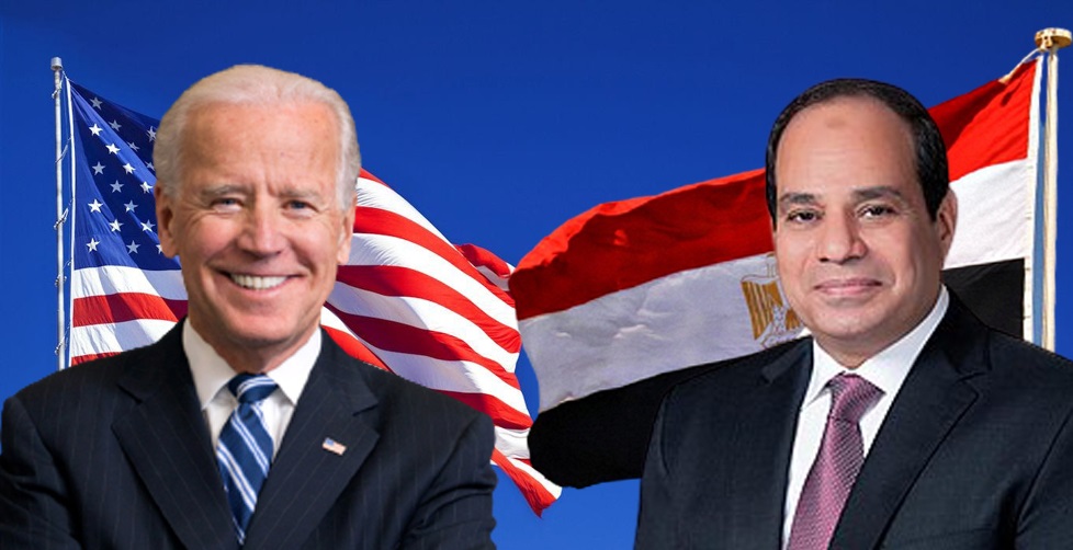 الرئيسان المصري عبد الفتاح السيسي والأمريكي جو بايدن