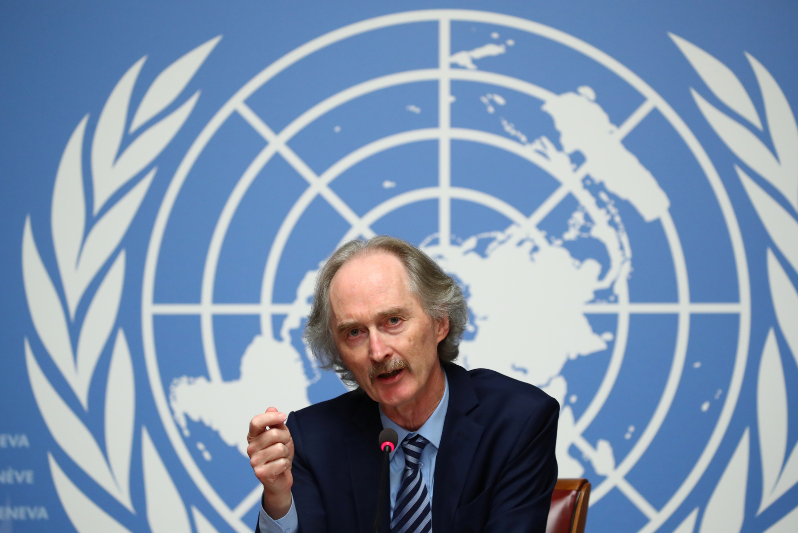 المبعوث الخاص للأمم المتحدة إلى سوريا غير بيدرسون