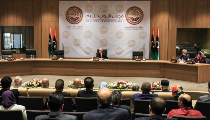 مجلس النواب الليبي برئاسة عقيلة صالح