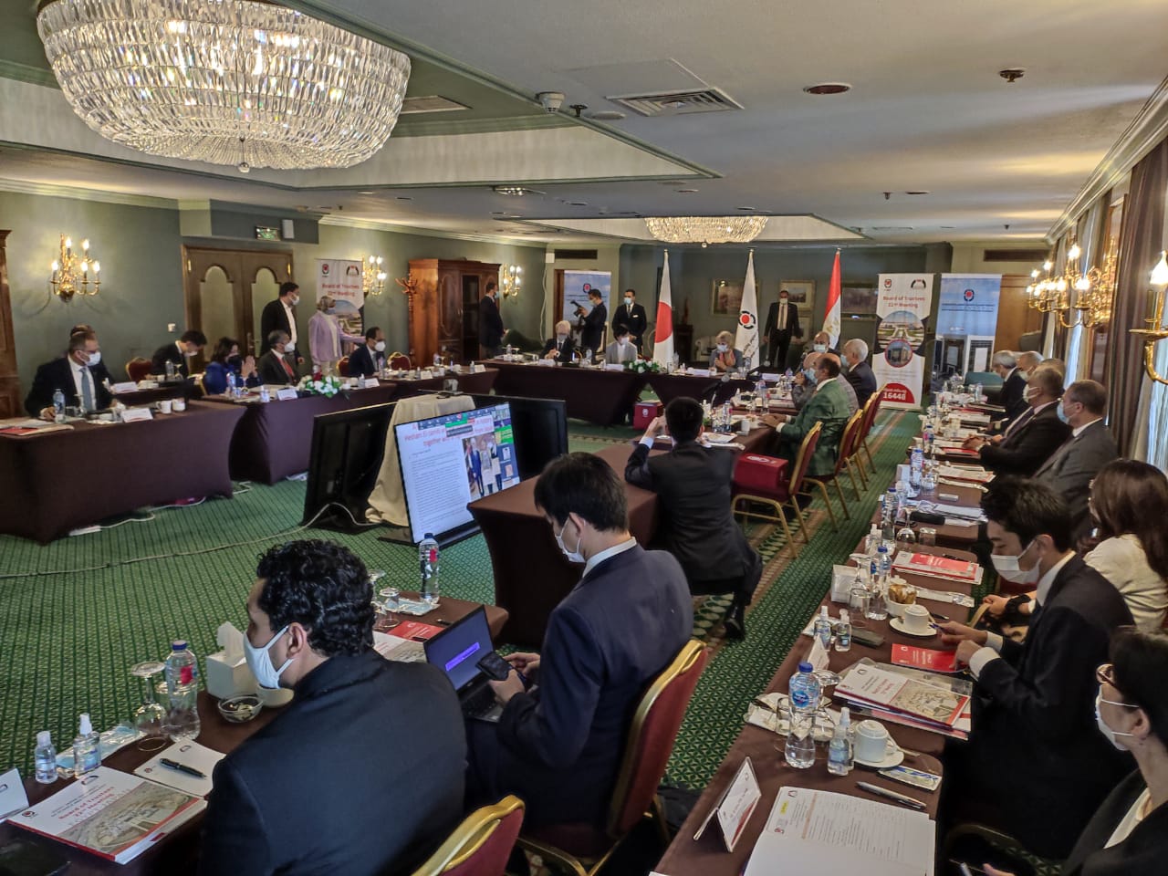 اجتماع مجلس أمناء الجامعة المصرية اليابانية