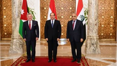 القمة المصرية العراقية الأردنية