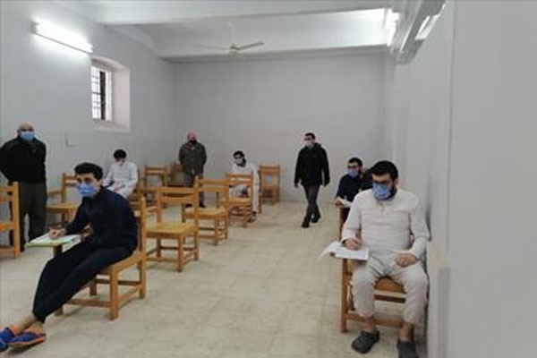 قطاع السجون يعقد لجان امتحان للنزلاء