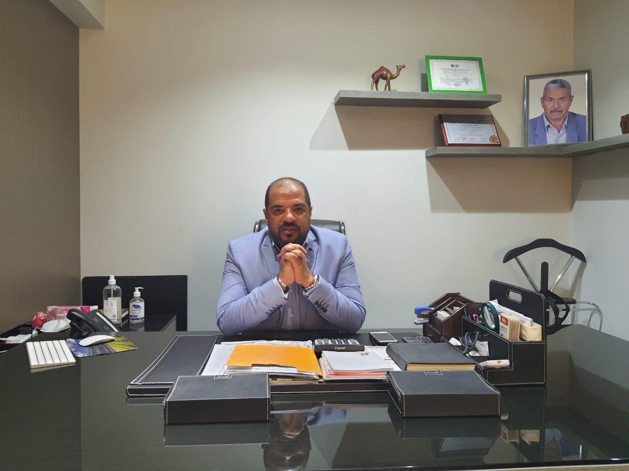 المهندس إبراهيم عبد الرازق، رئيس شركة اى بيلد