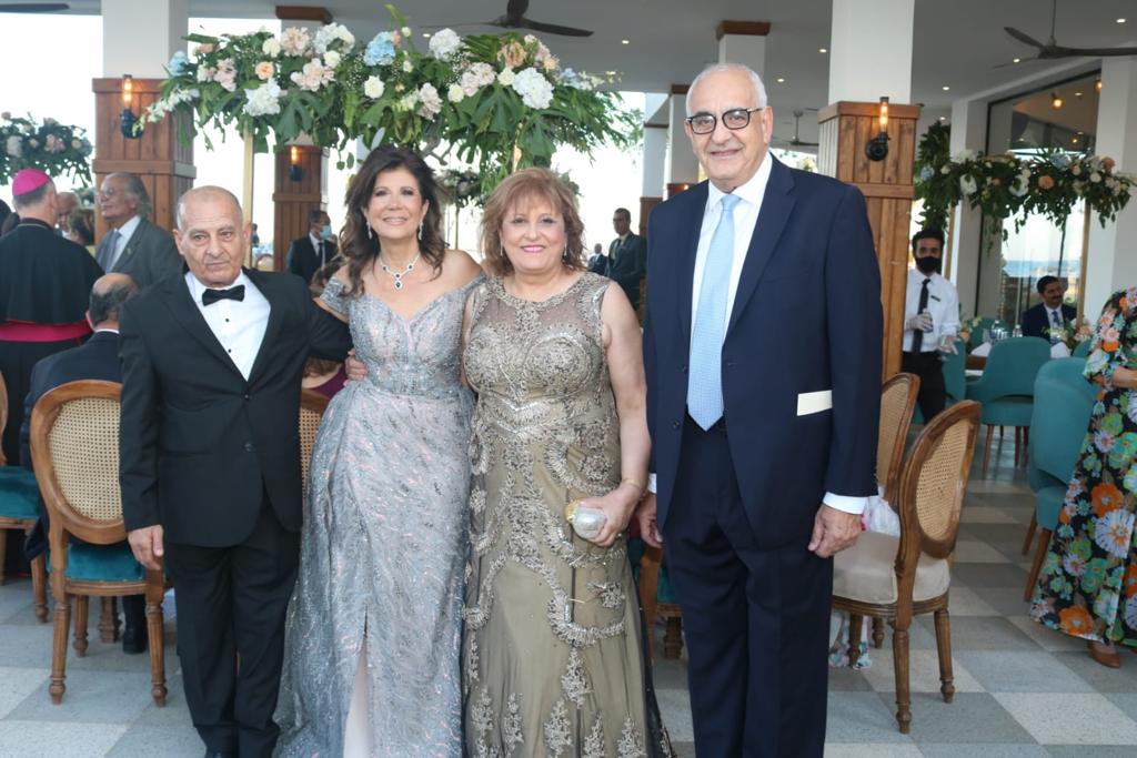 حفل زفاف اسطوري لنجلة الدكتورة مني زكي