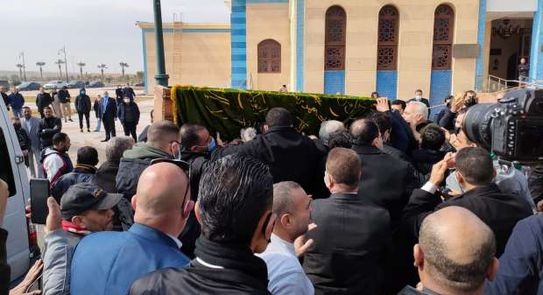 تشييع جثمان الكاتب الصحفي الكبير ياسر رزق 