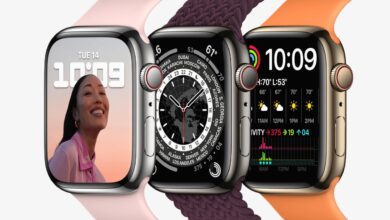 ساعة آبل Apple Watch 7 الذكية