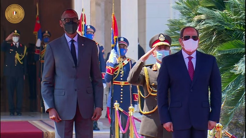 السيسي يستقبل رئيس رواندا