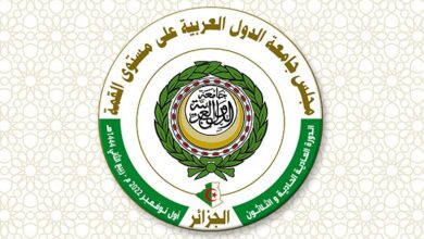 شعار القمة العربية 31 في الجزائر