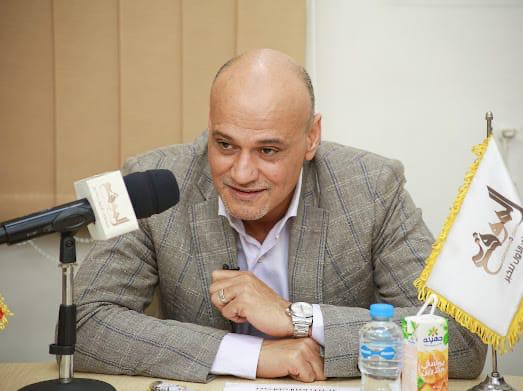 خالد ميرى رئيس تحرير الاخبار نقيب الصحفيين