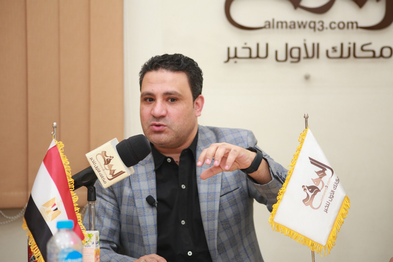 الإعلامي الرياضي كريم أبو حسين