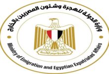 وزارة الدولة الهجرة وشئون المصريين بالخارج