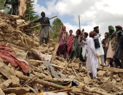 زلزال المدمر في أفغانستان
