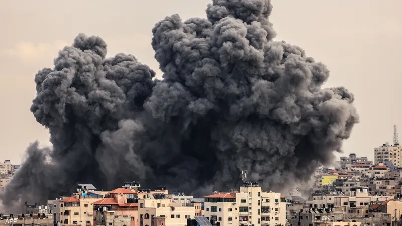 القصف الإسرائيلي