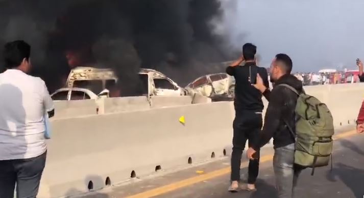 حادث مروع على صحراوي الإسكندرية