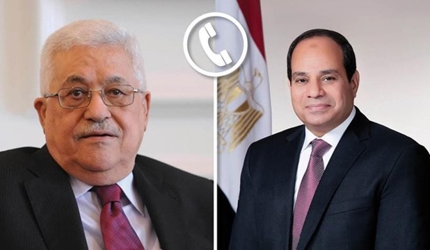 الرئيس السيسي و الرئيس الفلسطيني
