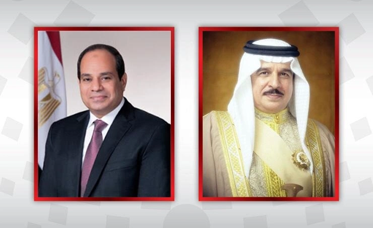 ملك البحرين يهنئ الرئيس السيسي