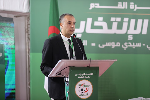 وليد سعدي، رئيس اتحاد كرة القدم الجزائري